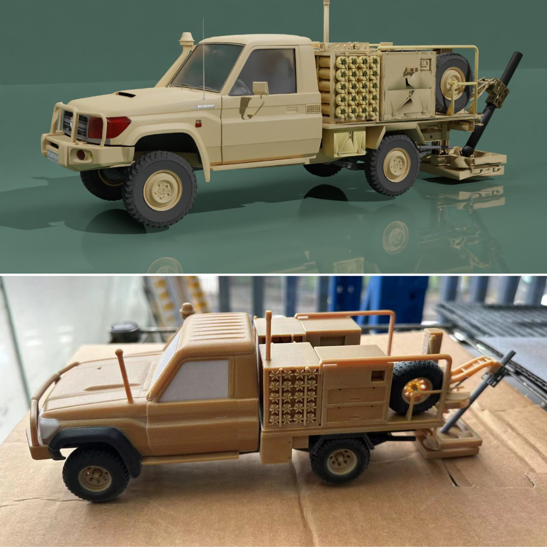 3D printing and CAD modeling showcase
